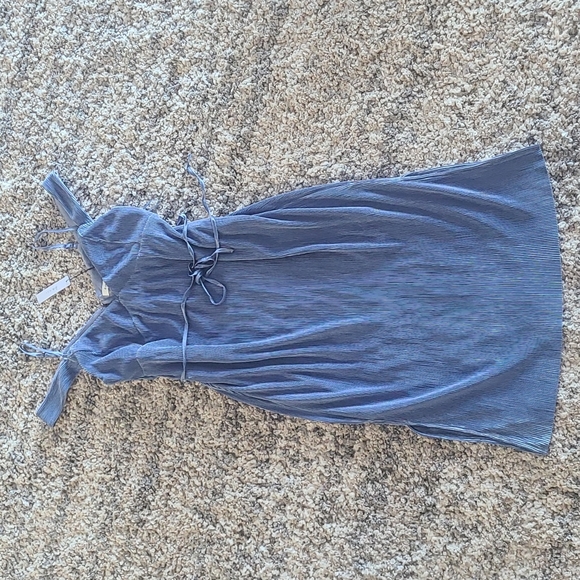 NWT anthro Ark Co. Periwinkle beautiful dress - Picture 1 of 4